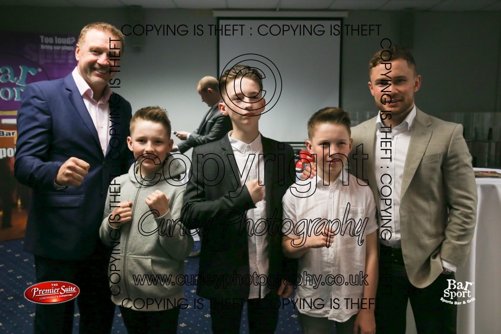 Carl Frampton and Steve Collins